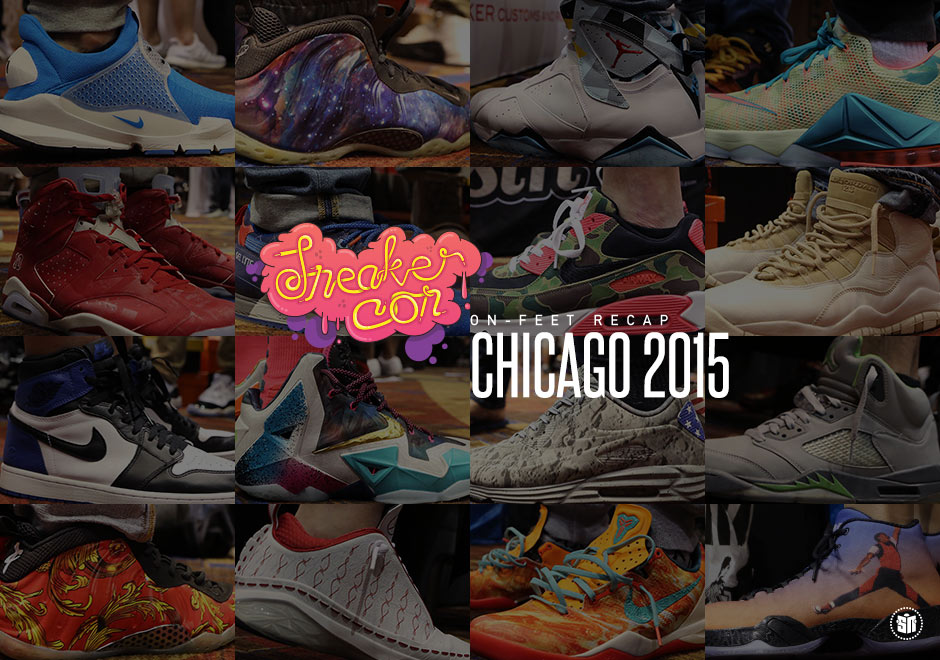 Macklemore Air jordan Timothy 6s, Galaxy Foams & More Spotted On-Feet at Sneaker Con Chicago