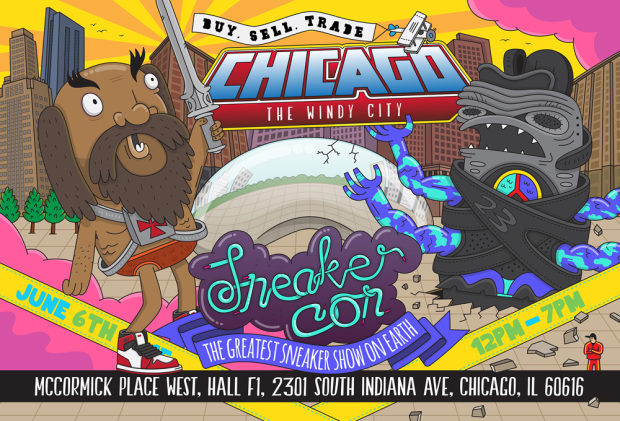 Sneaker Con Chicago - Event Reminder