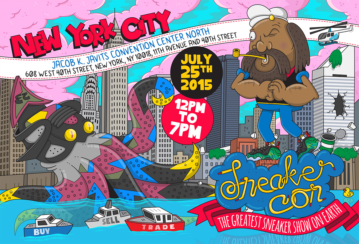 Sneaker Con Returns to New York City on July 25th