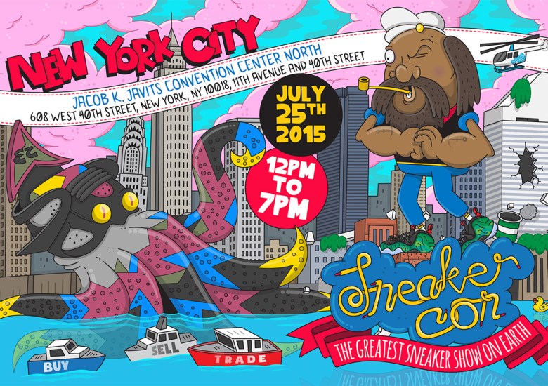 Sneaker Con Returns to New York City on July 25th