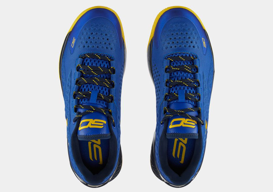 Ua Curry One Low Warriors Dub Nation 4