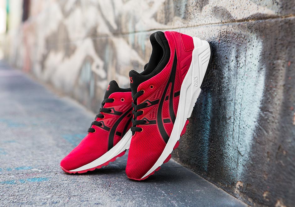 Asics gel kayano hot sale trainer evo red