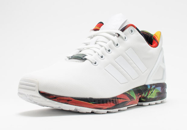 adidas zx flux colorful