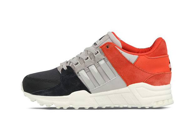 Adidas Eqt Support 93 Night Grey Clear Granite Bright Red 2