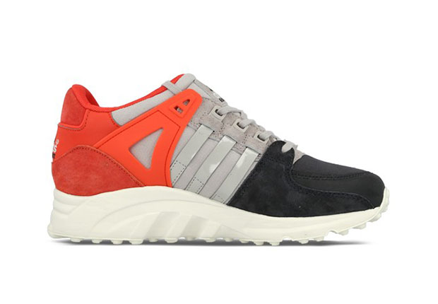 Adidas Eqt Support 93 Night Grey Clear Granite Bright Red 3