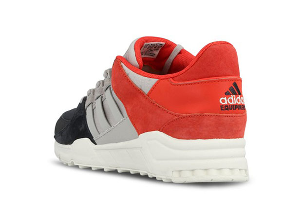 Adidas Eqt Support 93 Night Grey Clear Granite Bright Red 4