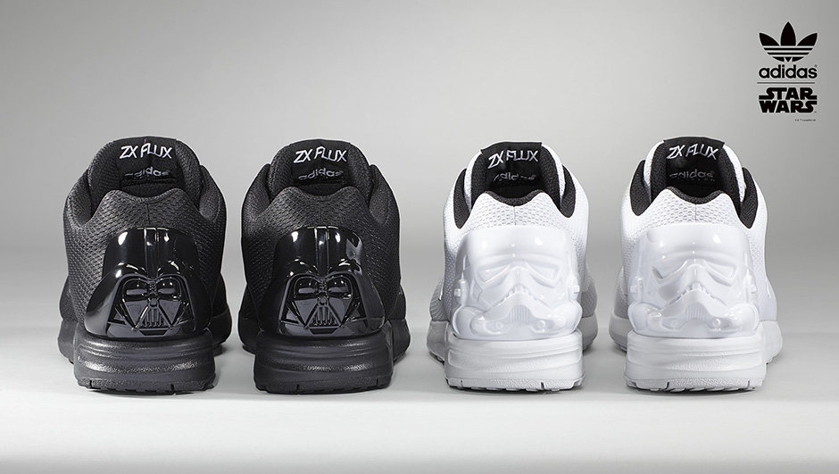Adidas Mi Zx Flux Darth Vader Stormtrooper 3