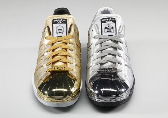 C-3PO, R2D2, and All Your Favorite Star Wars Characters Hit The adidas Superstar