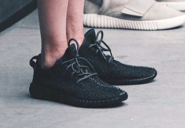 black yeezy new release