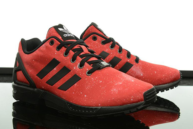 adidas ZX Flux red shoes