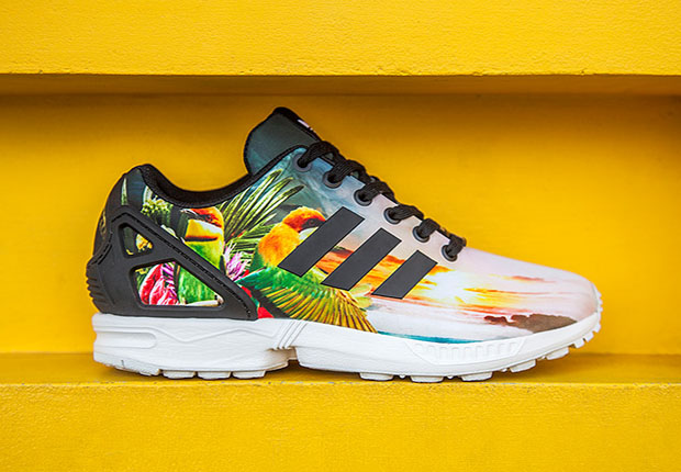 Island Vibes On The adidas ZX Flux