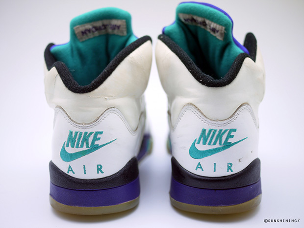 Air Jordan V Grape Nike Air 1990