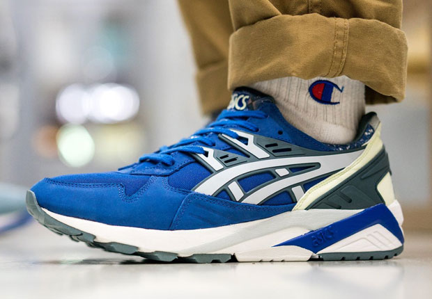 Speckled Sockliners In This New ASICS Tiger GEL-Kayano Trainer