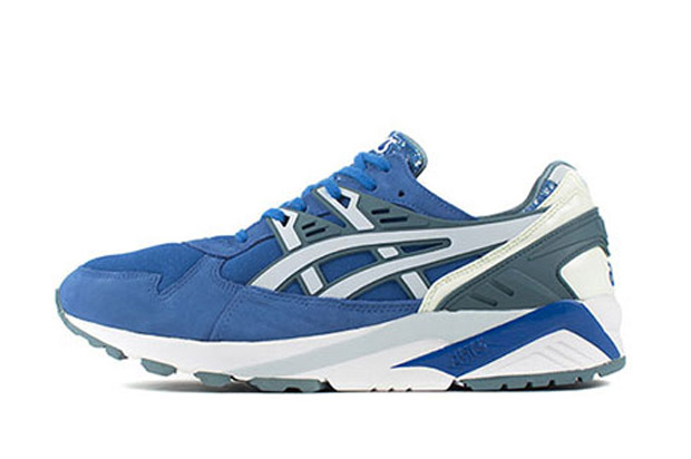 Asics Gel Kayano Trainer Speckled Insole Blue White 02