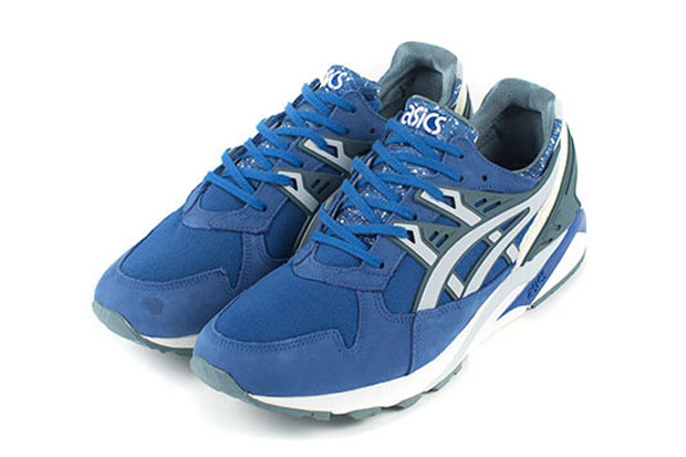 Asics Gel Kayano Trainer Speckled Insole Blue White 03