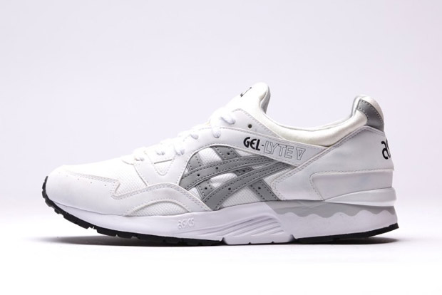 Asics Gel Lyte V White Cement Grey Black Pack 04