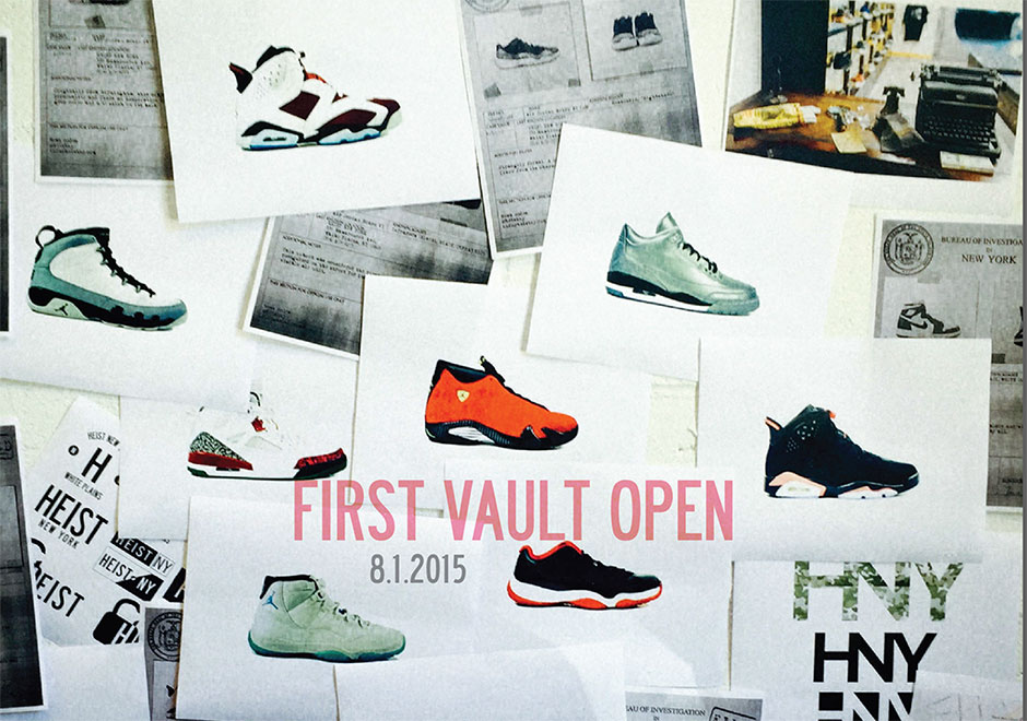 HEIST NY Open Up Their Vaults To 500 Pairs Of Jordans
