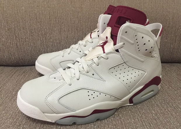 Air Jordan 6 Maroon - 2015 Release | SneakerNews.com