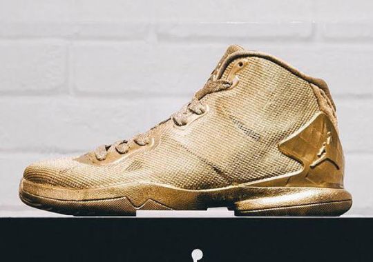 Jordan Brand Finally Did It – A 23 Karat Gold Shoe