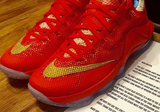 Only LeBron’s Inner Circle Got The Nike LeBron 12 Low “Trainwreck”