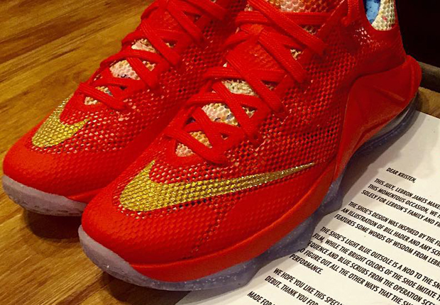 Only LeBron’s Inner Circle Got The Nike LeBron 12 Low “Trainwreck”