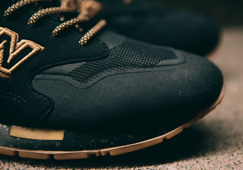 The New Balance 1600 in Black/Gum 