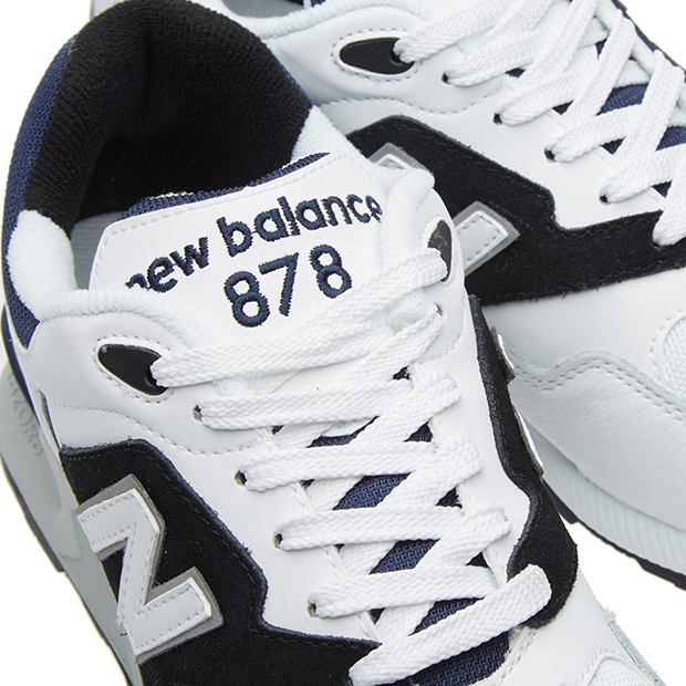 New Balance 878 White Black Navy 5