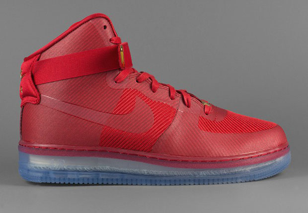 The Iciest Air Force 1 in History Gets Red And Gold Details