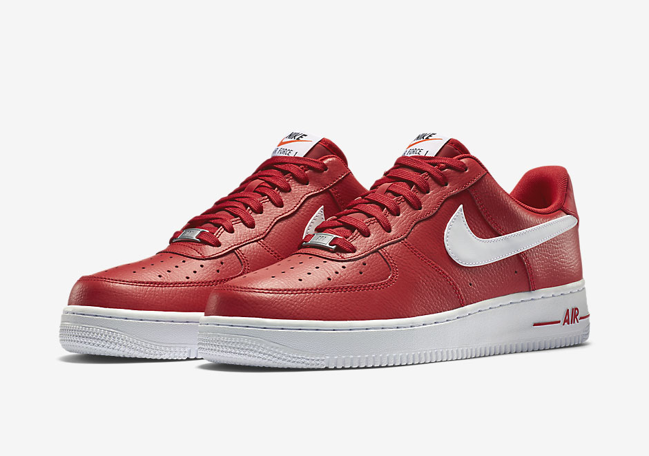 Nike Air Force 1 Low Red White Supreme Hit 01