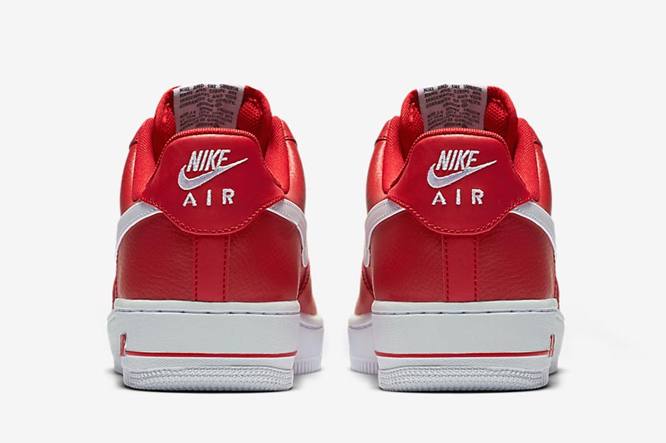 Nike Air Force 1 Low Red White Supreme Hit 05