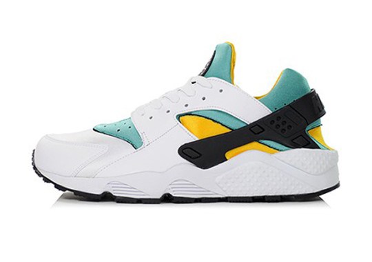 nike air huarache og green yellow 2015 retro 1