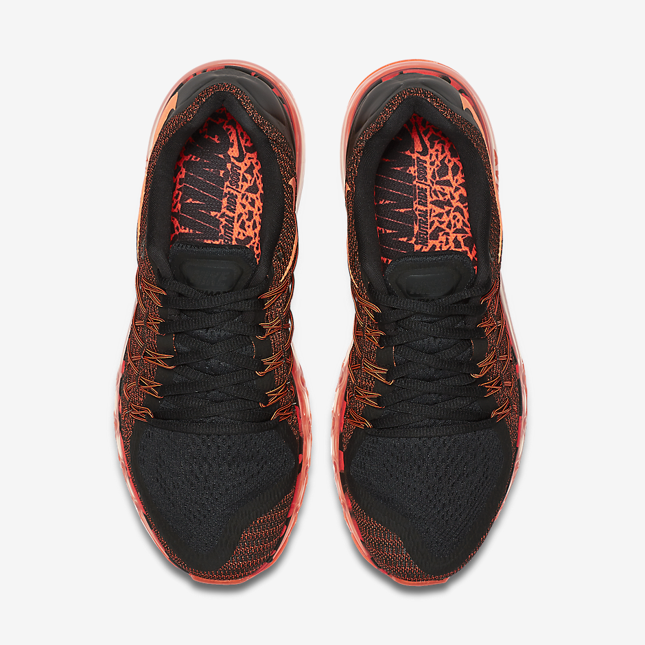 Nike Air Max 2015 Premium Black Orange Camo 4