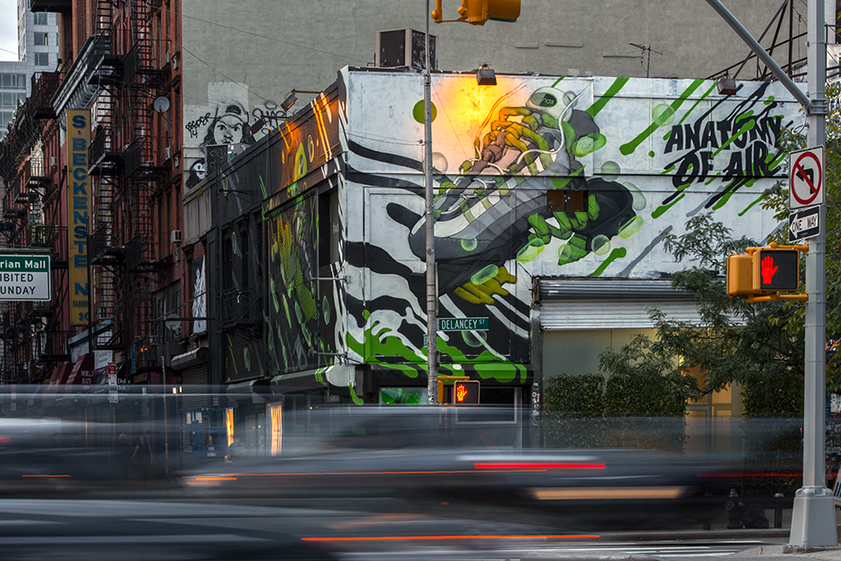 Must See In NYC: Nike Air Max 95 Mural In LES - SneakerNews.com