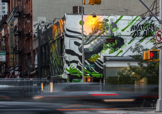 Must See In NYC: The Nike Air Max 95 Mural In LES