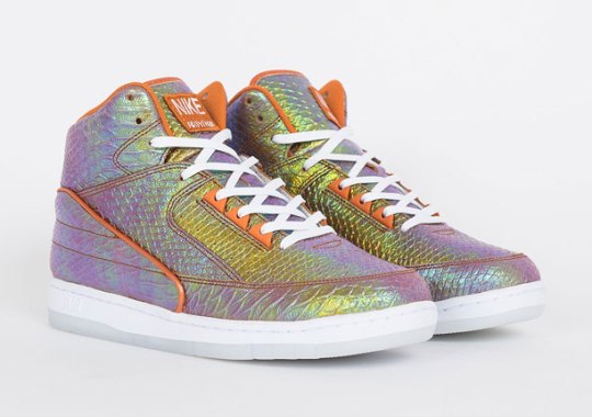 A Detailed Look At The Nike Air Python “Iridescent”