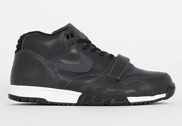 Nike Air Trainer 1 Mid Anthracite Black Leather 1