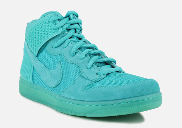 Tonal Teal On This Enticing Nike Dunk High Release