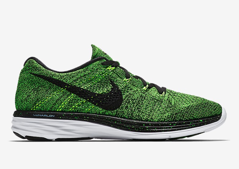 Nike Flyknit Lunar 3 “Electric Green”