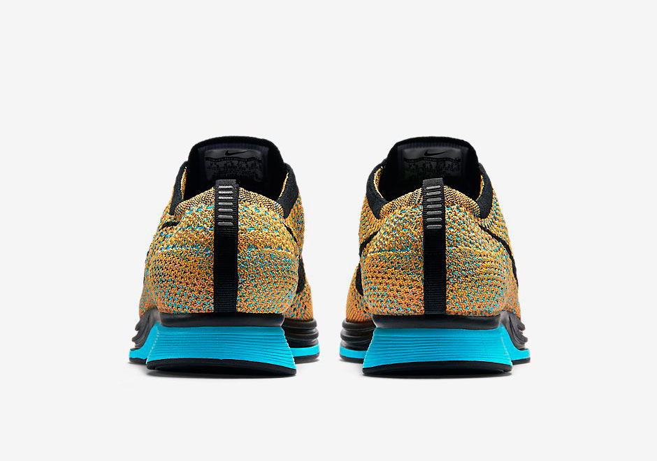 nike flyknit racer bright citrus black Top lagoon 6