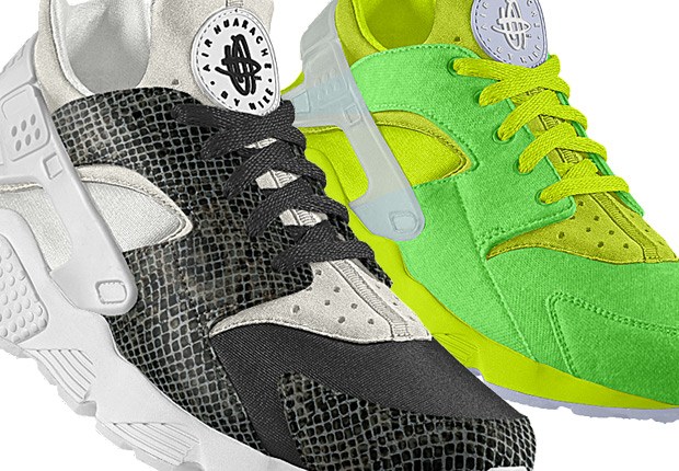 Nike ID Air Huarache Run Turquoise Size boys