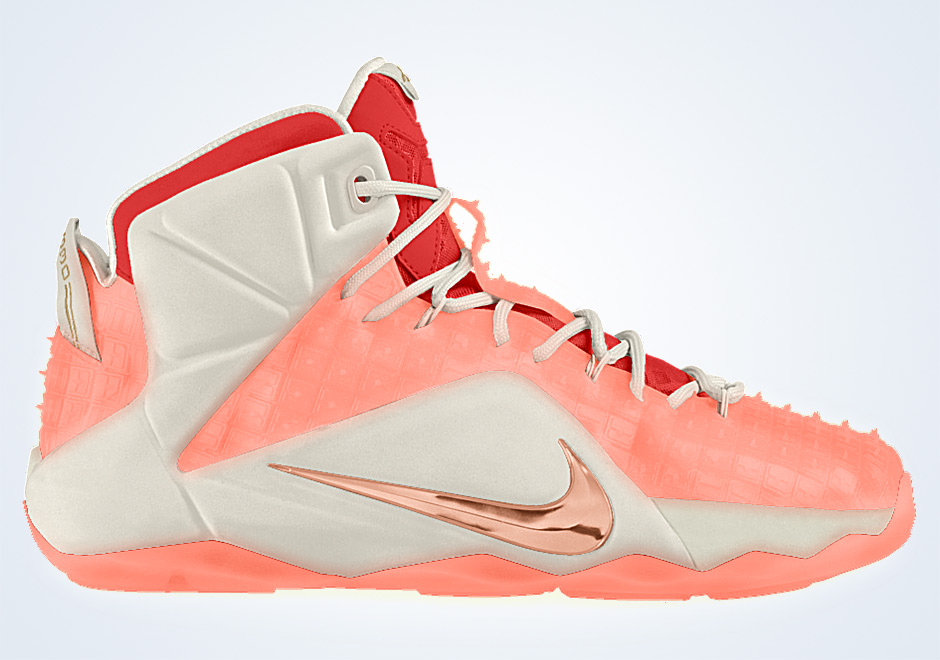 The Nike LeBron 12 EXT iD "Rubber City" Options are Incredible