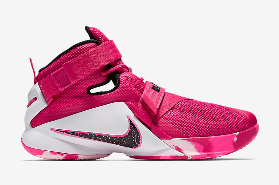 Nike Lebron Soldier 9 Think Pink 03