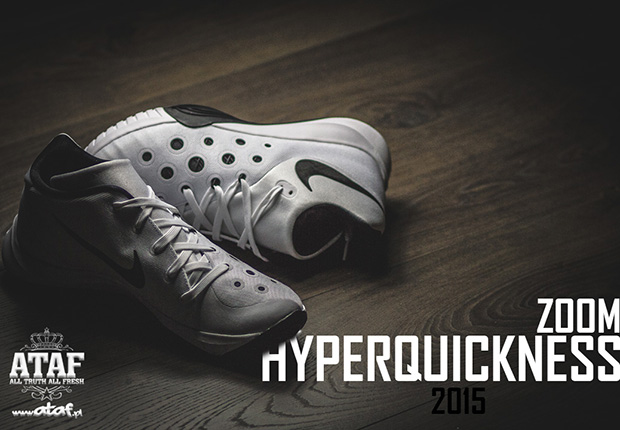 Nike Zoom Hyperquickness White Black 5