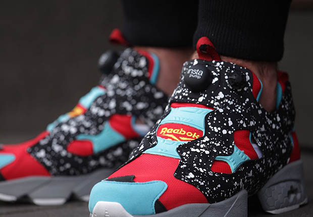 The Reebok Instapump Fury Gets Another Splatter Colorway SneakerNews