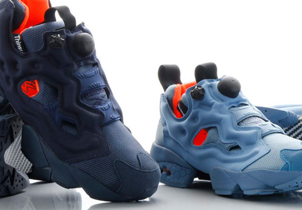 Ja Prestige Lav en seng Reebok Instapump Fury Tech Arrives In Two Shades Of Blue - SneakerNews.com
