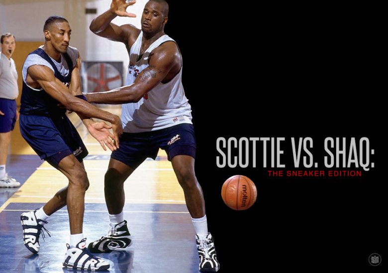 Scottie vs. Shaq: The sneaker Single Edition