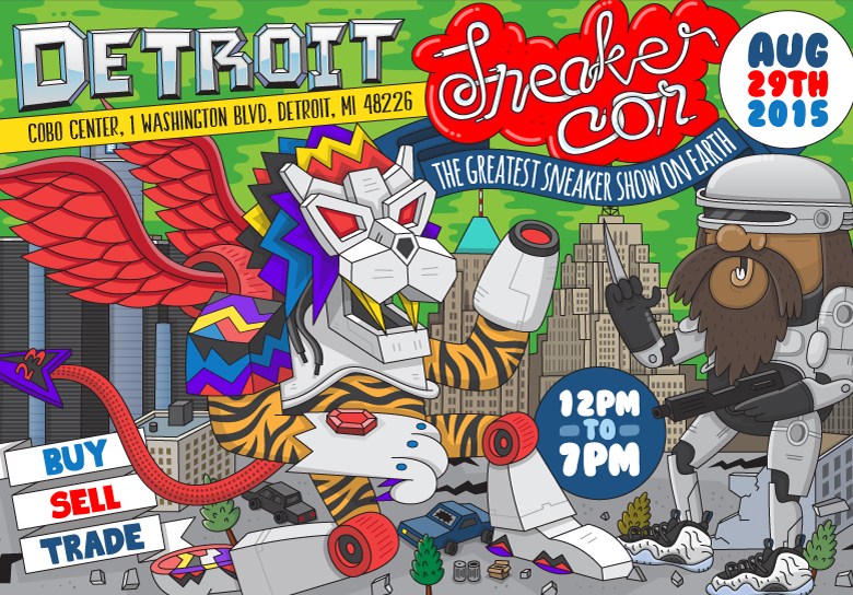 The First Ever Sneaker Con In Detroit Is Happening Next Month