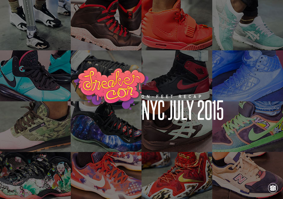 The Best On-Feet Heat at Sneaker Con NYC - July 2015