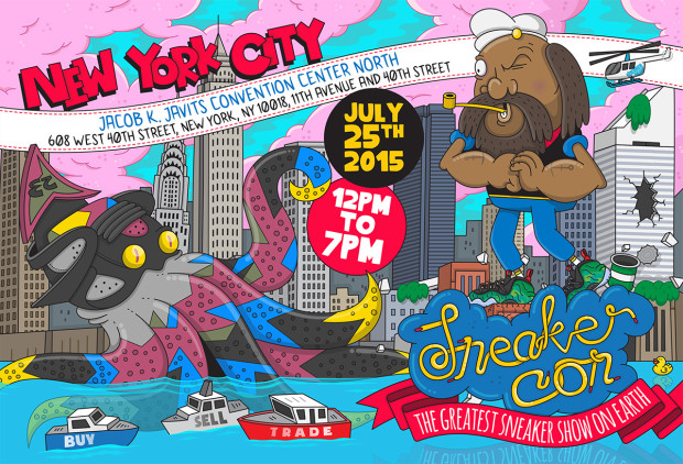 Sneaker Con Nyc July 25th 2015 01 620x422