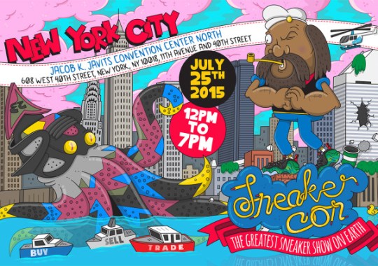 Sneaker Con NYC, The Biggest Summer Sneaker Event, Is Going Down Tomorrow